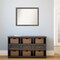 Amanti Art Non-Beveled Wood Wall Mirror, Regis Barnwood Grey Narrow Frame